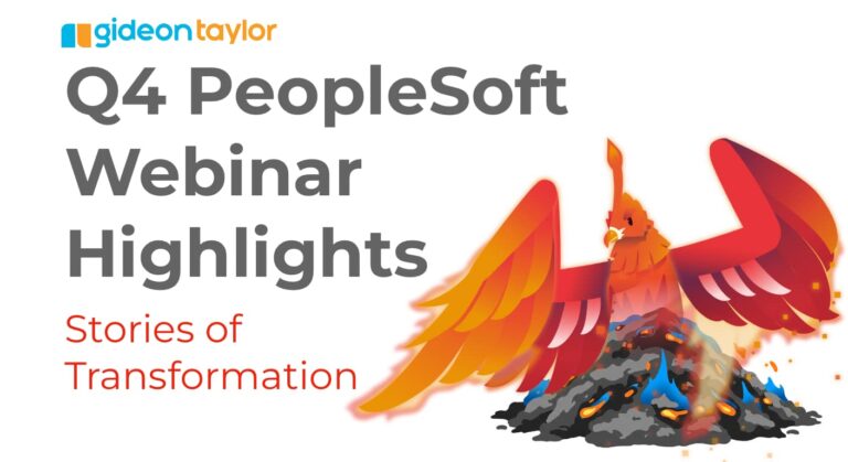 PeopleSoft Innovation Delivers: Q4 2025 Webinar Highlights